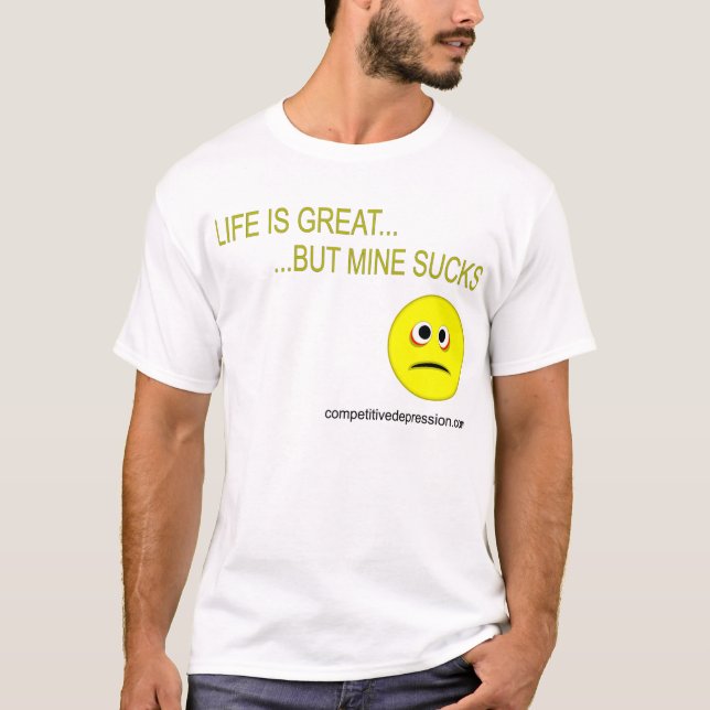 Camiseta La vida es grande (Anverso)