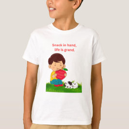 Camiseta La vida es grandiosa.