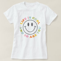 La vida es Guay feliz sonriente Emoji facial