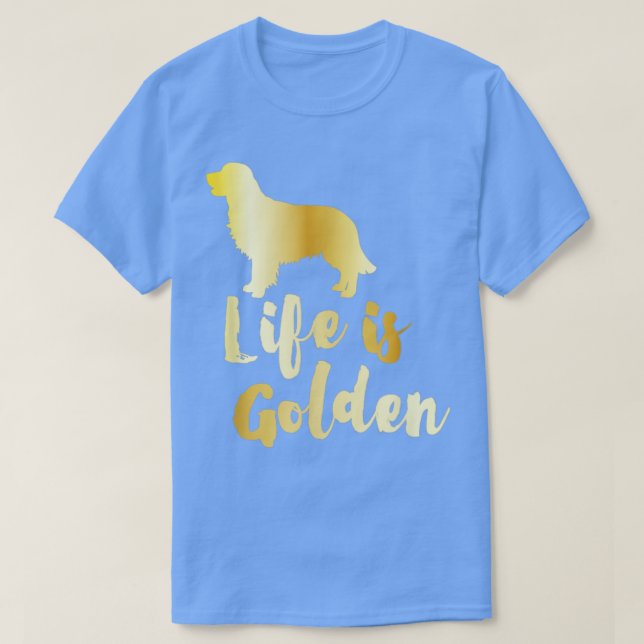 Camiseta La vida es la recuperación de oro4 (Diseño del anverso)