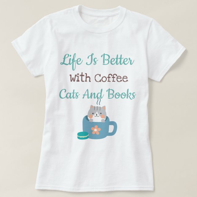 Camiseta La vida es mejor (Diseño del anverso)