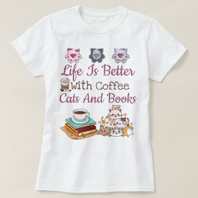 Camiseta La vida es mejor (Diseño del anverso)