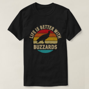Camiseta La vida es mejor con buitres