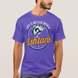 Camiseta La vida es mejor con el acuario