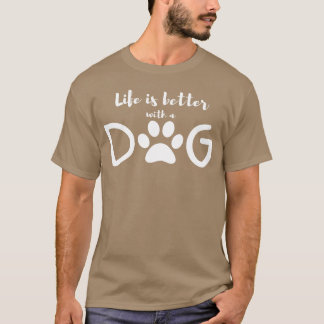 Camiseta La vida es mejor con el retro de los amantes de lo