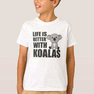 Camiseta La Vida Es Mejor Con Koalas Sweala Koala