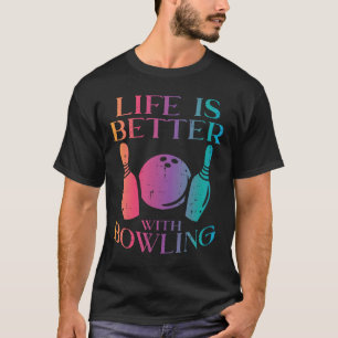 Camiseta La Vida Es Mejor Con La Bola De Mujeres Chicas