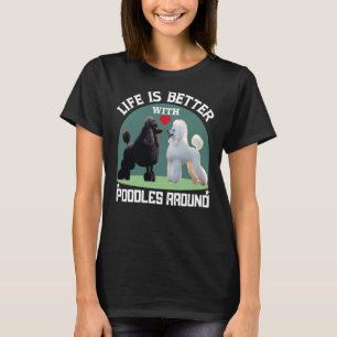 Camiseta La vida es mejor con los canapés alrededor de los 