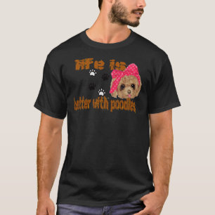 Camiseta la vida es mejor con los canicles
