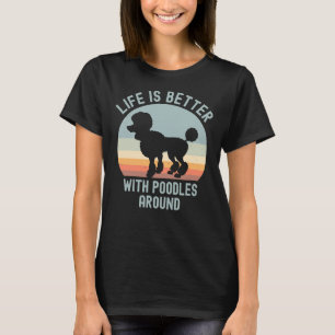 Camiseta La vida es mejor con los garabatos alrededor