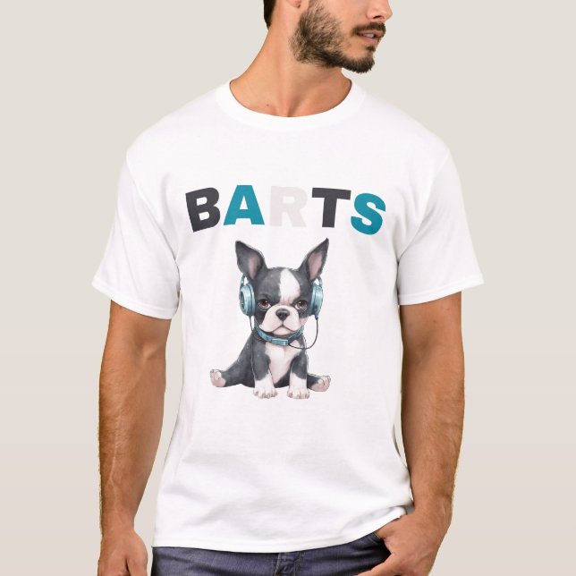 Camiseta La vida es mejor con los perros" (Anverso)