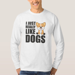 Camiseta La Vida Es Mejor Con Los Perros Dulce Perro Corgi 