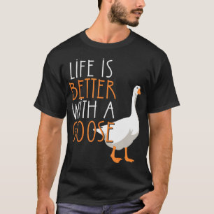 Camiseta La vida es mejor con un amante de la granja de gan