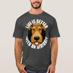 Camiseta La vida es mejor con un amante del perro de Aireda