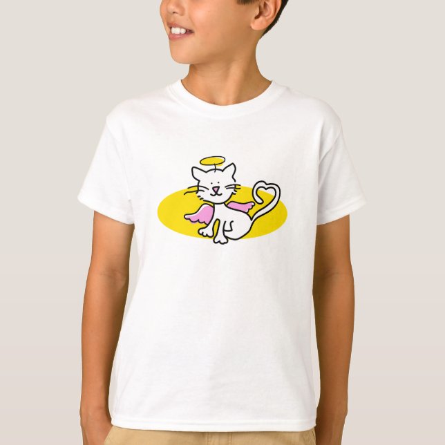 Camiseta la vida es mejor con un gato (Anverso)