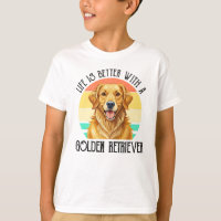 La Vida Es Mejor Con Un Golden Retriever