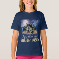 La Vida Es Mejor Con Un Husky Siberiano