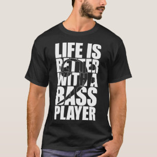 CAMISETA LA VIDA ES MEJOR CON UN JUGADOR DE BASURA.