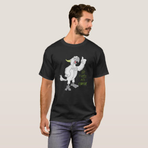 Camiseta la vida es mejor con un loro
