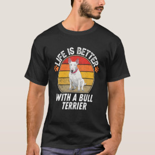 Camiseta La Vida Es Mejor Con Un Toro De Toro Retro