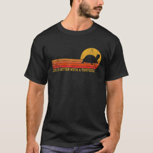 Camiseta La Vida Es Mejor Con Una Tortuga Tortuga Funny Tor