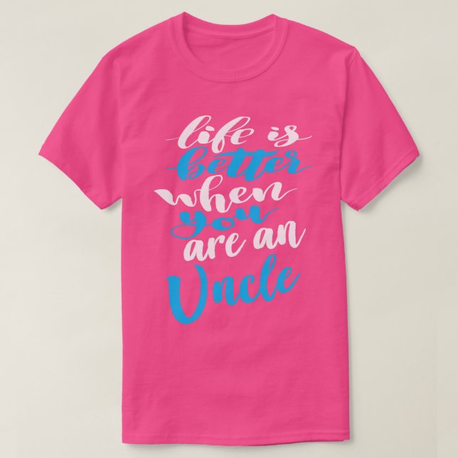 Camiseta La Vida Es Mejor Cuando Eres Un Tío (Diseño del anverso)