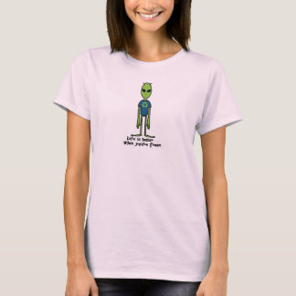 Camiseta La vida es mejor cuando eres verde