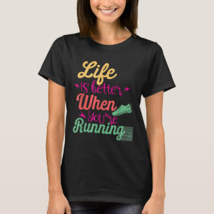 Camiseta La vida es mejor cuando estás manejando el Qu Moti