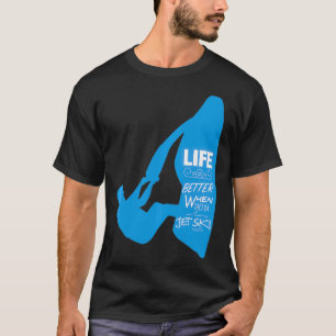 CAMISETA LA VIDA ES MEJOR CUANDO JET SKI LONG SLEEVE T
