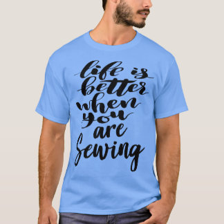 Camiseta La vida es mejor cuando se mastica