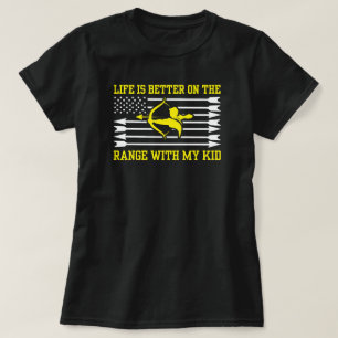 Camiseta La vida es mejor en el campo con mi hija Archer Mo