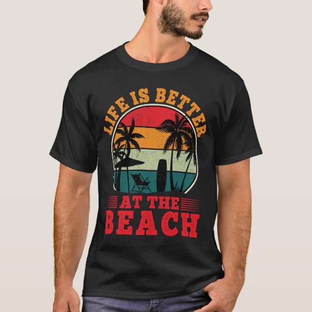 Camiseta La vida es mejor en el Guay de vacaciones de veran (Anverso)