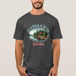 Camiseta La vida es mejor en el lago