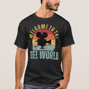 Camiseta La vida es mejor en el mundo de la película divert