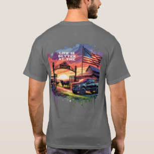 Camiseta La Vida Es Mejor En El Rancho