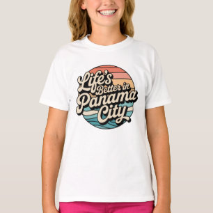 Camiseta La vida es mejor en la ciudad de Panamá