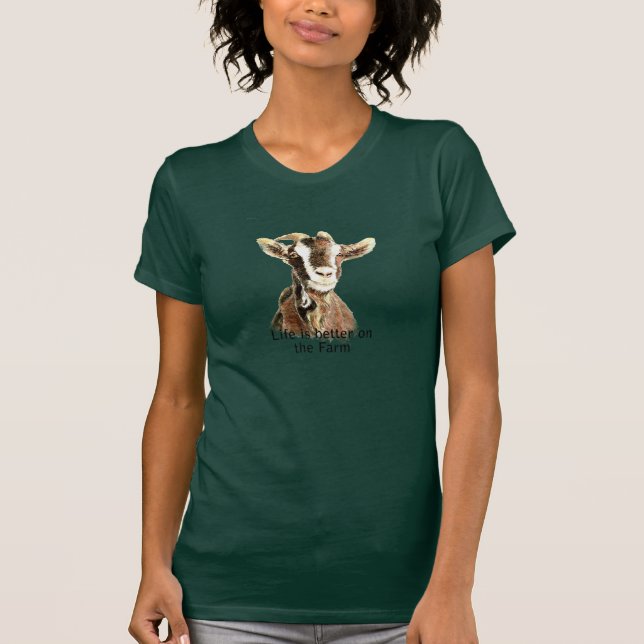 Camiseta La vida es mejor en la cotización de la diversión  (Anverso)