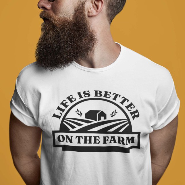 Camiseta La Vida Es Mejor En La Granja (farmer shirt)