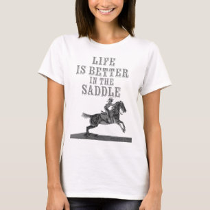 Camiseta La vida es mejor en la silla