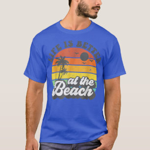 Camiseta La Vida Es Mejor En Las Vacaciones De Verano En Pl