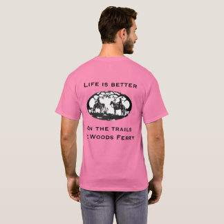 Camiseta La vida es mejor en los senderos