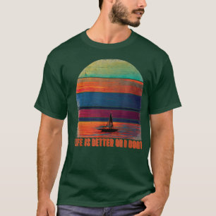 Camiseta La Vida Es Mejor En Un Barco Artista Navegante Ata