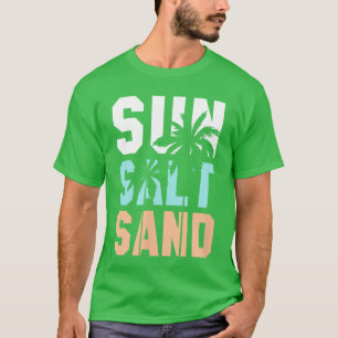 Camiseta La vida es mejor en vacaciones de playa sol sal ar