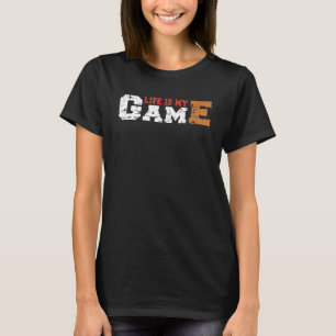 Camiseta La vida es mi juego salvajes nómadas libres