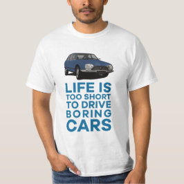 Camiseta La vida es muy corta aburrida - GS en 9 colores