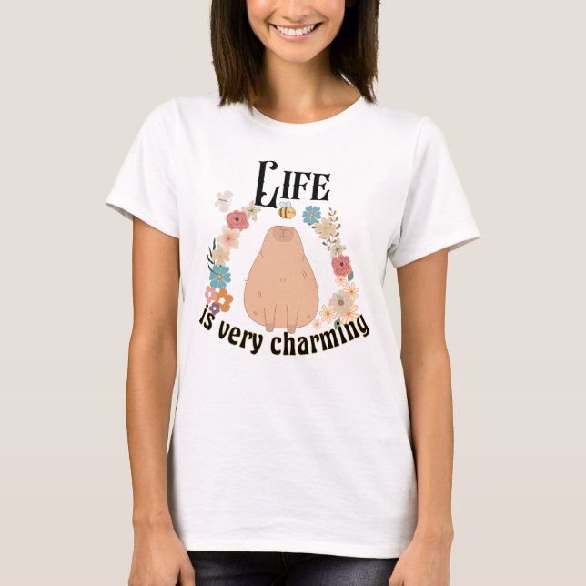 Camiseta La vida es muy encantadora. (Anverso)