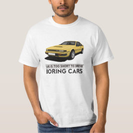 Camiseta La vida es - Nissan Silvia - DIY demasiado corto