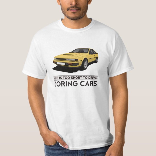 Camiseta La vida es - Nissan Silvia - DIY demasiado corto (Anverso)