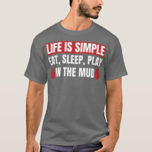 Camiseta La vida es simple obra de teatro en la graciosa al