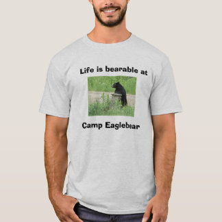 Camiseta La vida es soportable en, campo Eag…